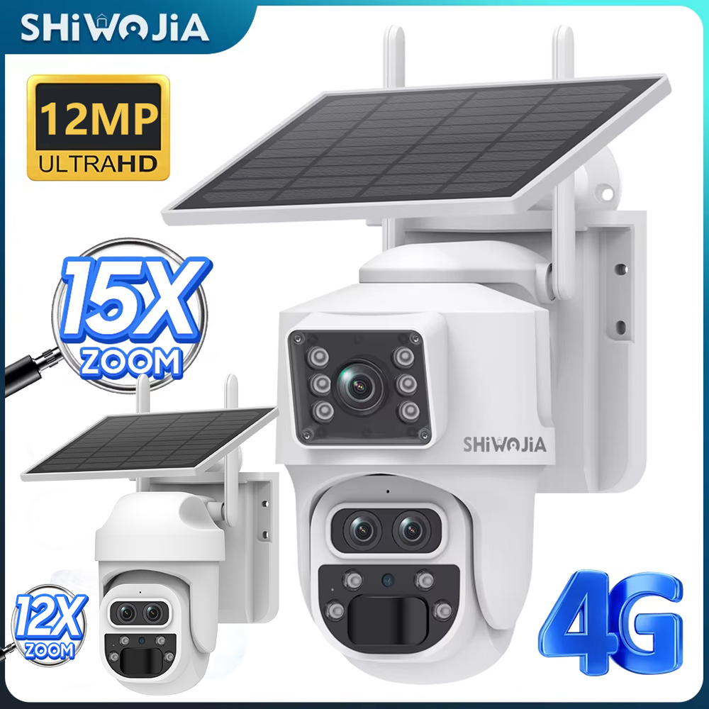 Home Office Zoom - SHIWOJIA Kamera Surya Zoom 12MP 6K