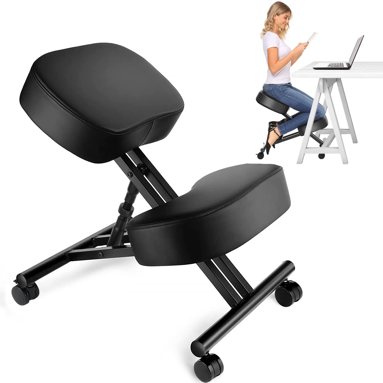 Home Office Chair - Kursi Berlutut Ergonomis untuk Kantor, Bangku