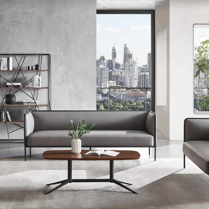 Home Office Furniture Sets - Sofa Kain Eropa Modern dengan Meja