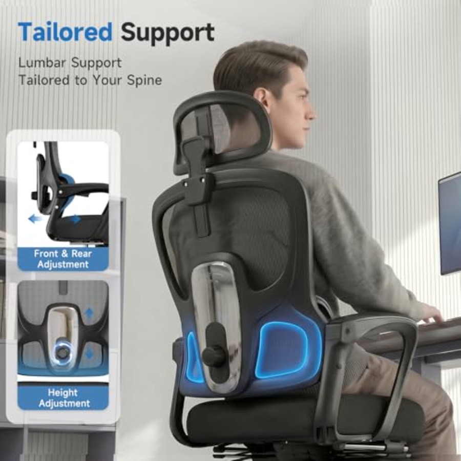Kursi Kantor Ergonomis dengan  - Home Office Chair ulasan dan harga