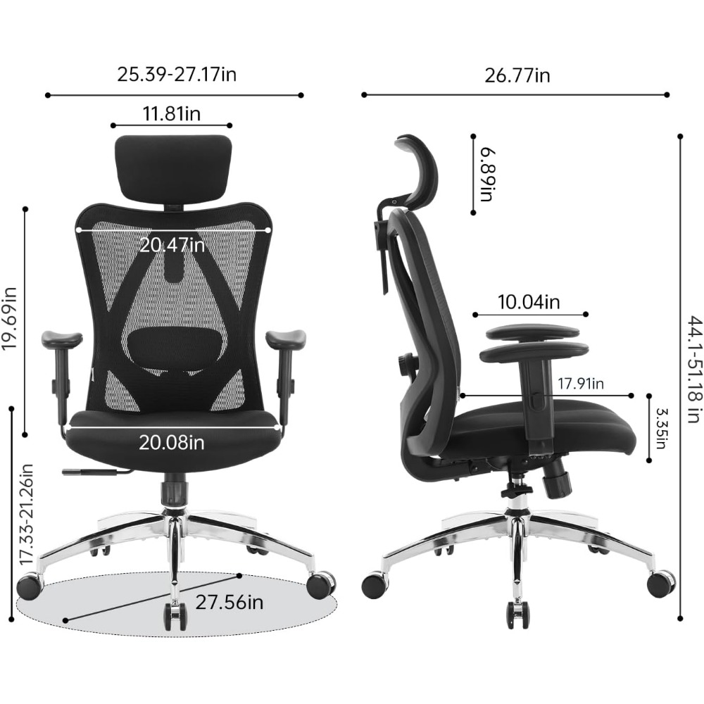 Kursi Meja Ergonomis Berbahan  - Home Office Chair ulasan dan harga