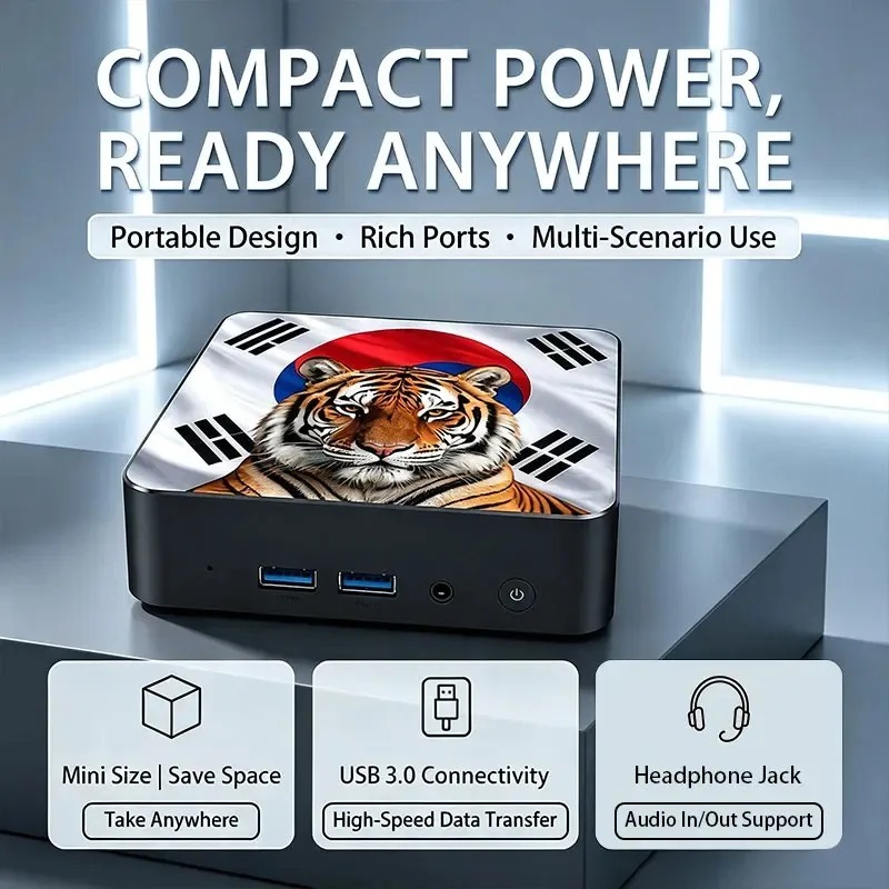 Mini PC Desktop Kompak Intel C - Home Office Windows ulasan dan harga
