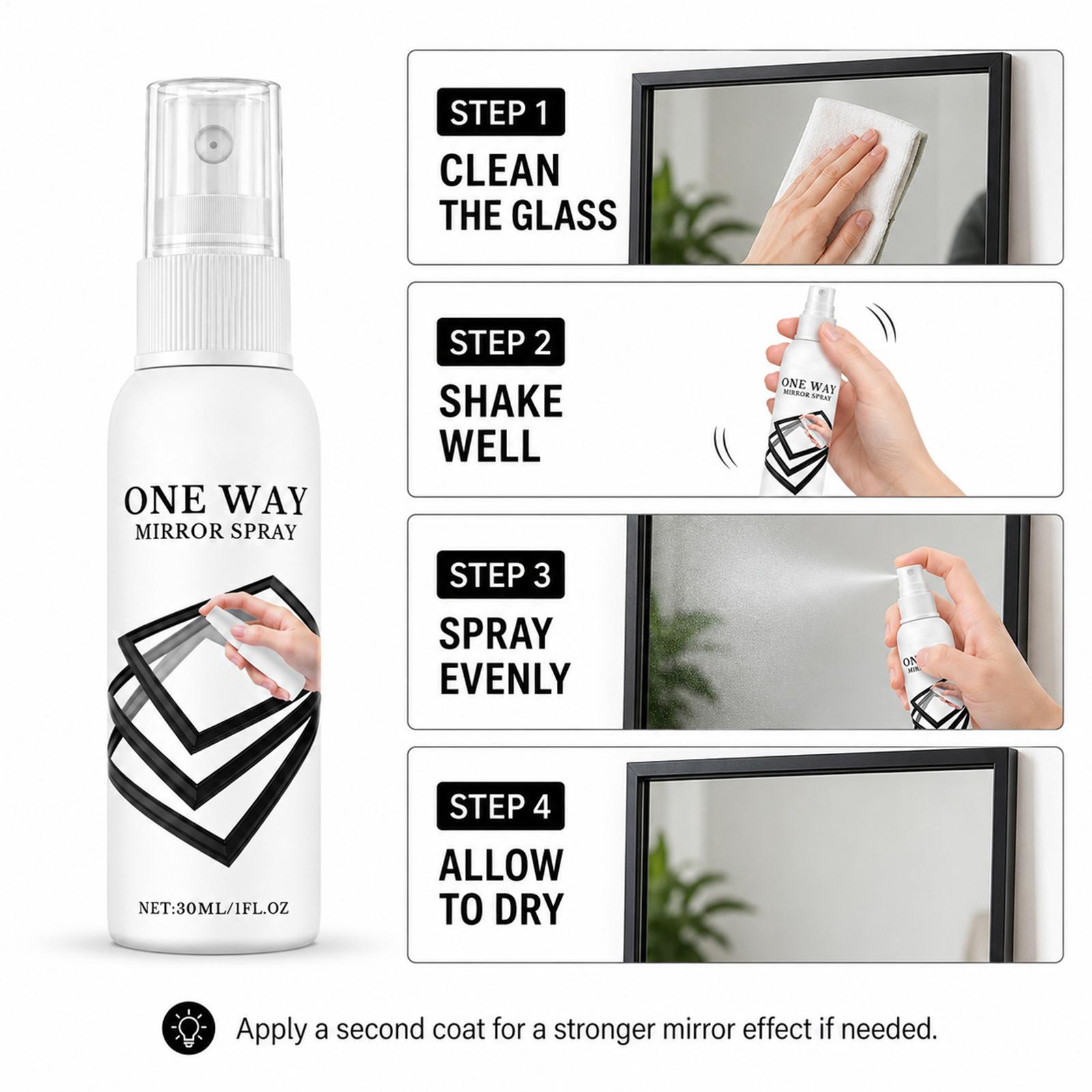 Semprotan Privasi Jendela 30ml - Home Office Windows ulasan dan harga