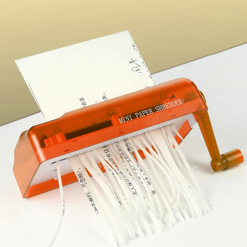 Penghancur Kertas Manual Mini  - Paper Shredder Micro ulasan dan harga