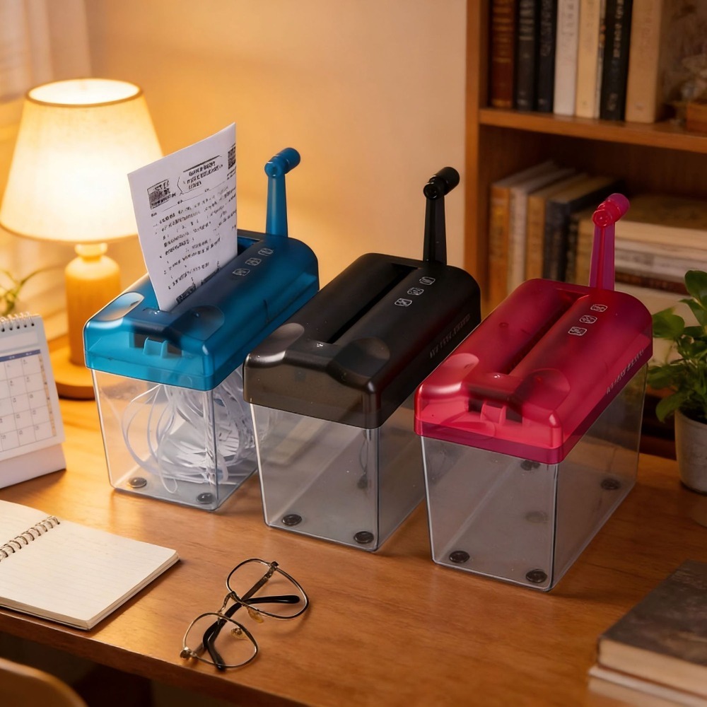 Penghancur Kertas Manual Mini  - Paper Shredder Micro ulasan dan harga