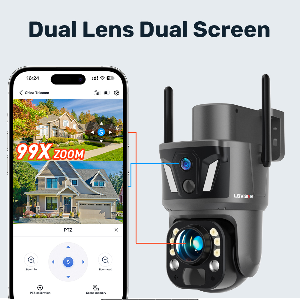 Kamera Pengawas Rumah Luar Rua - Home Office Zoom ulasan dan harga