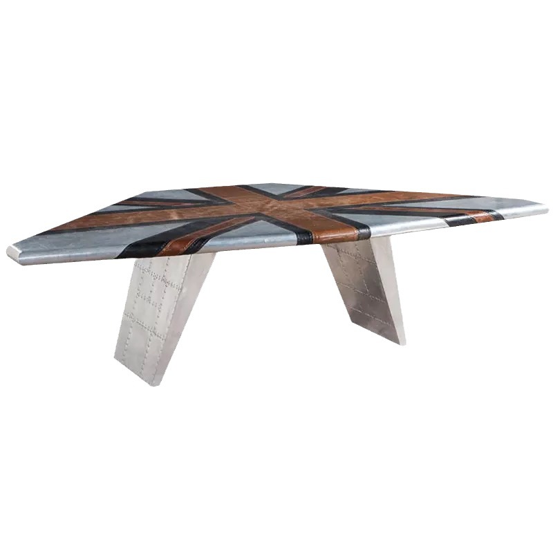 Meja aluminium industri mewah  - Home Office Industrial Design ulasan dan harga