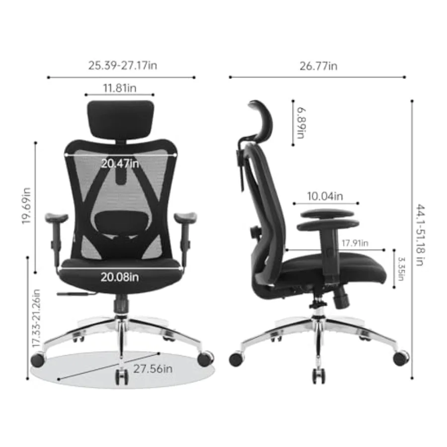 Kursi Kantor Ergonomis M18 unt - Home Office Chair ulasan dan harga
