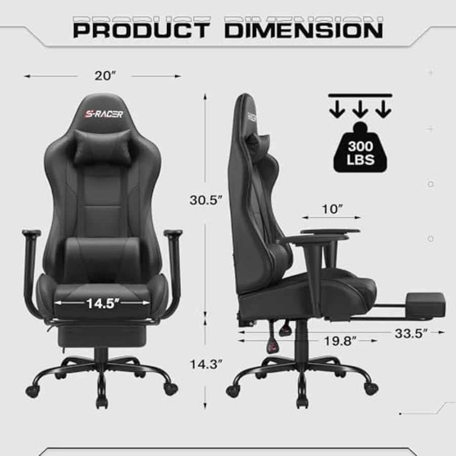 Kursi Gaming Ergonomis untuk P - Home Office Chair ulasan dan harga