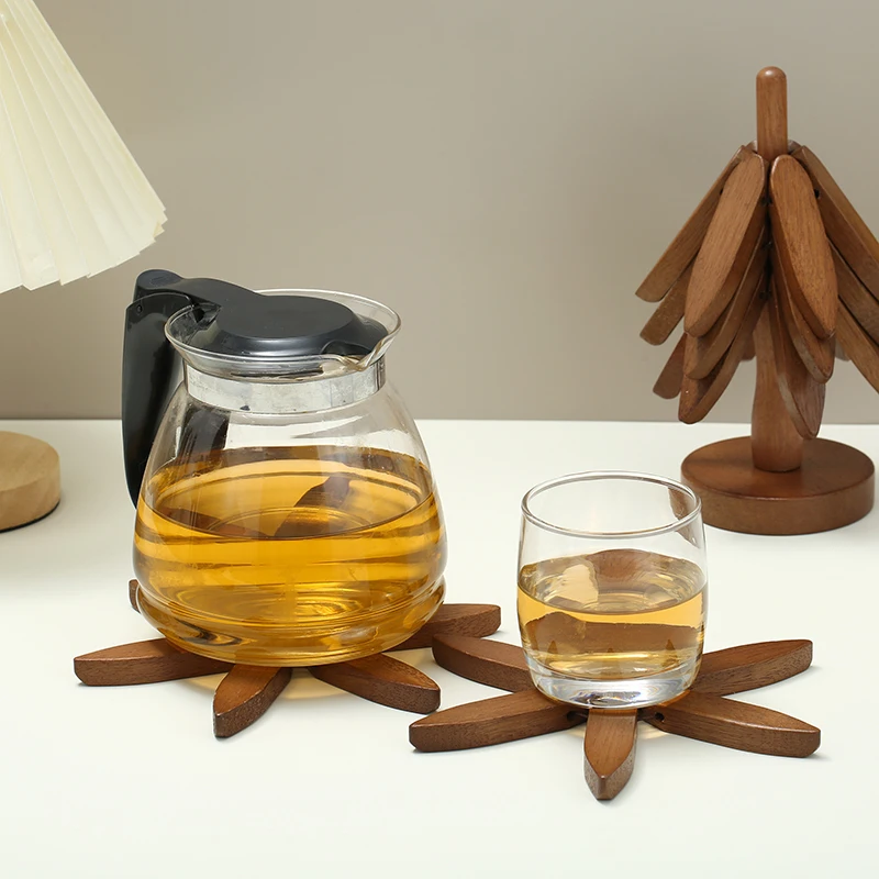 Set Tatakan Gelas Kayu Bentuk  - Home Office Furniture Sets ulasan dan harga