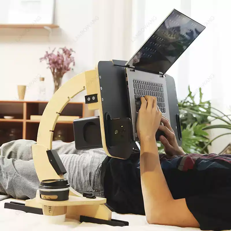Meja Laptop Lipat dari Bahan A - Office Table Home ulasan dan harga