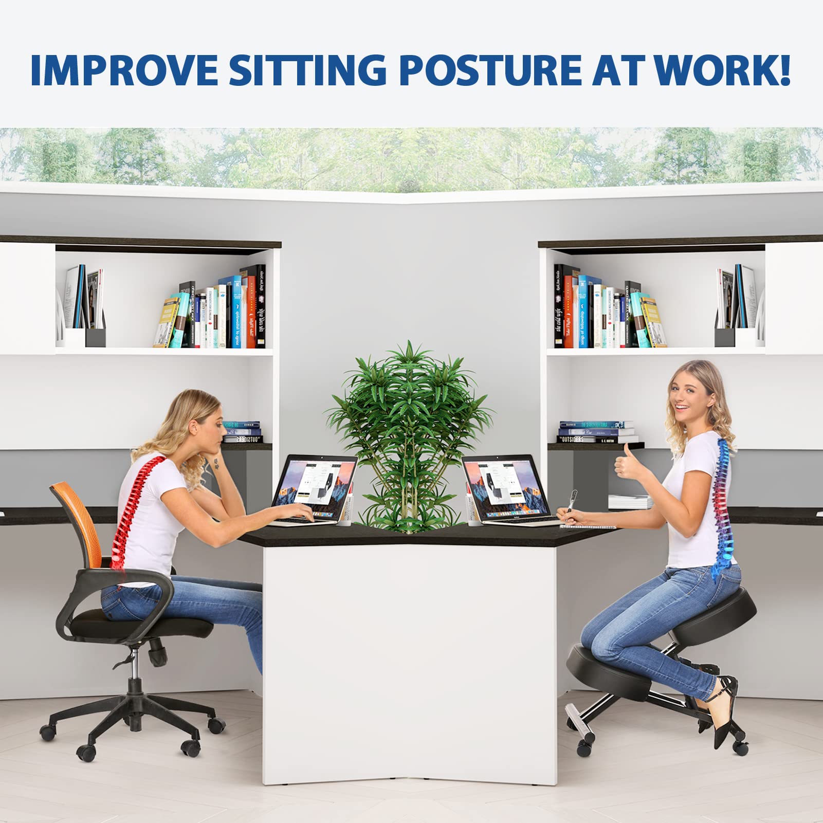 Kursi Berlutut Ergonomis untuk - Home Office Chair ulasan dan harga