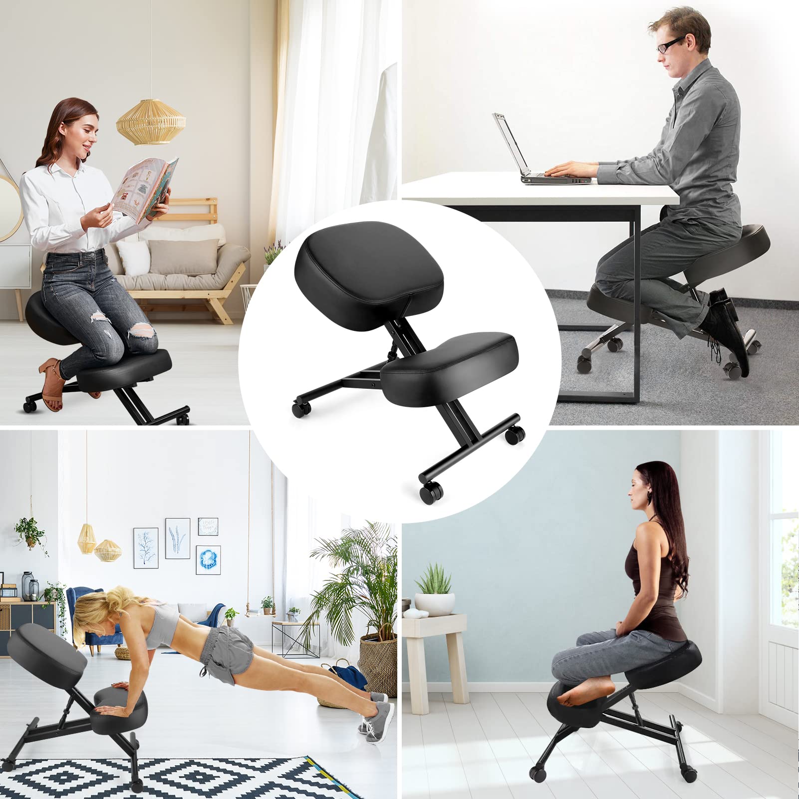 Kursi Berlutut Ergonomis untuk - Home Office Chair ulasan dan harga
