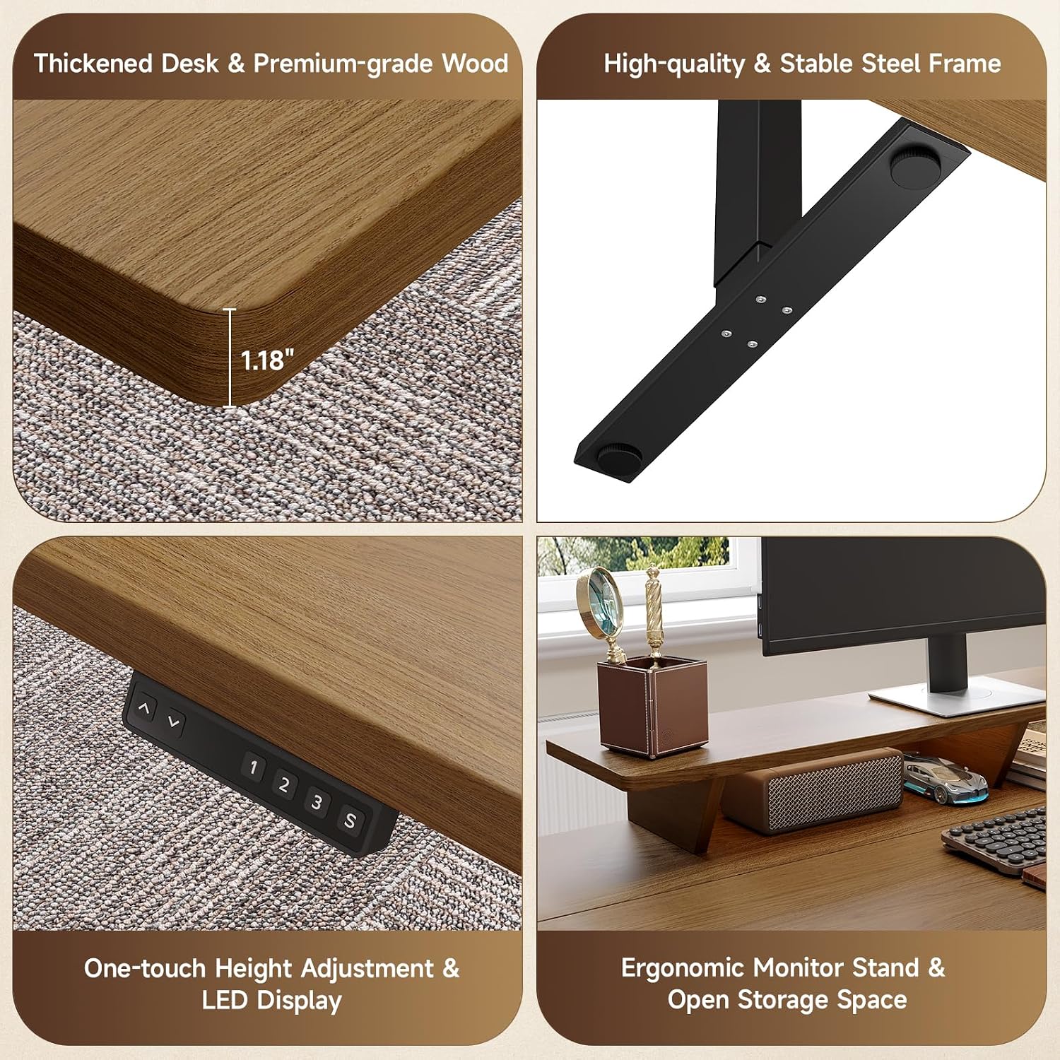 Set Meja & Kursi Eksekutif Mod - Home Office Furniture Sets ulasan dan harga