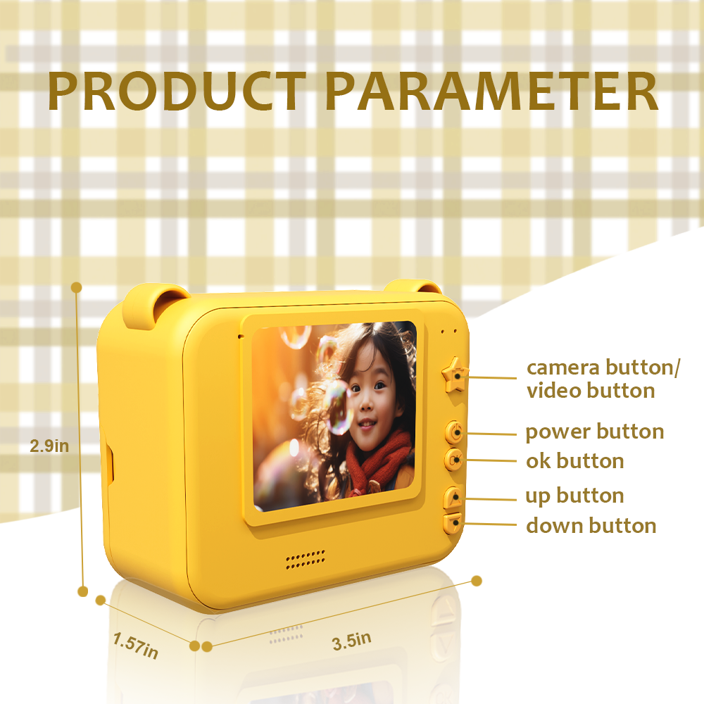 Kamera Instan Anak 1080p Defin - Home Office Zoom ulasan dan harga