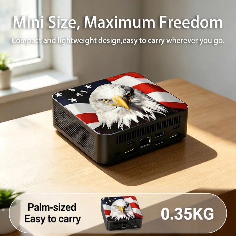 Mini PC Bertema Bendera Kanada - Home Office Windows ulasan dan harga