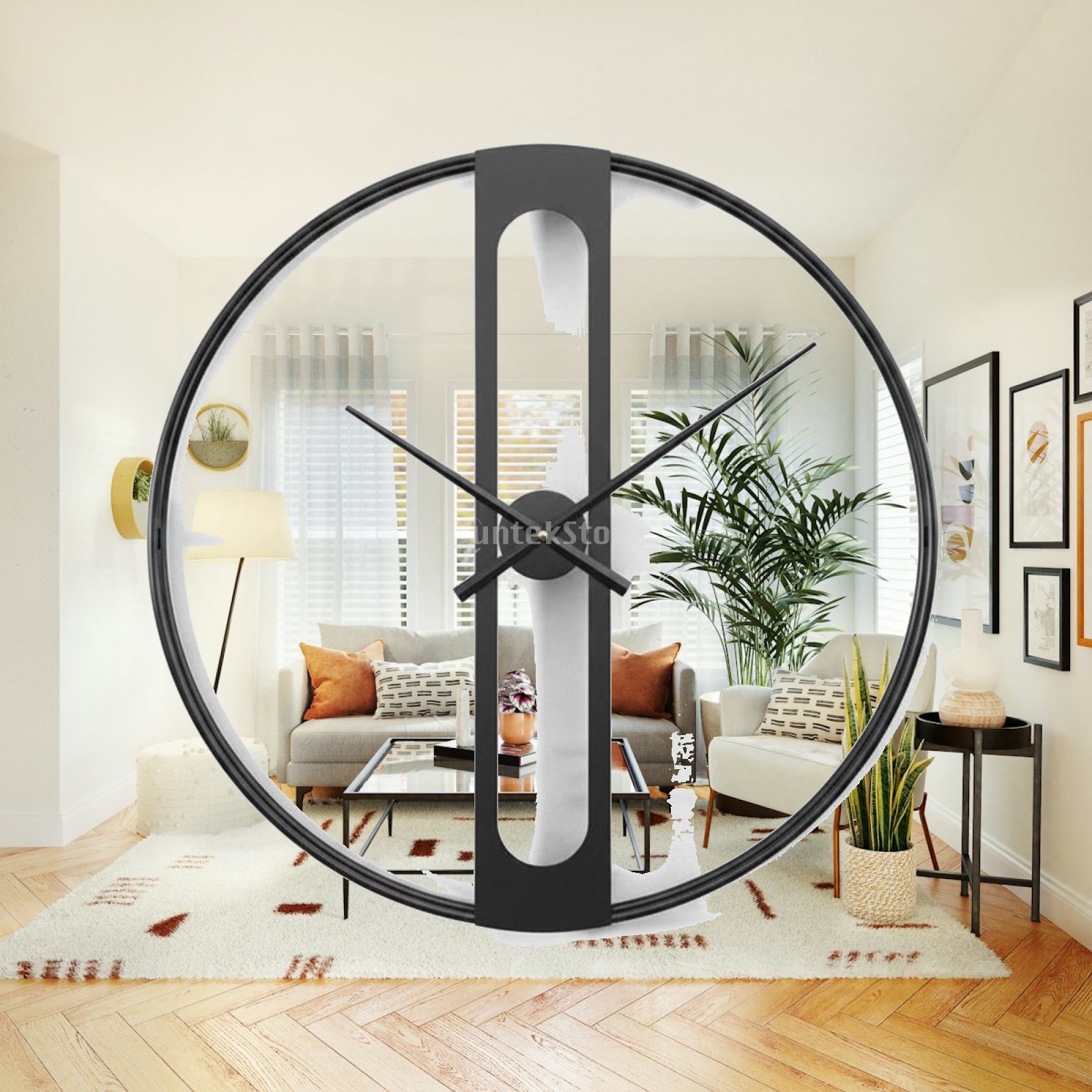 Jam Dinding Gaya Industrial de - Home Office Industrial Design ulasan dan harga