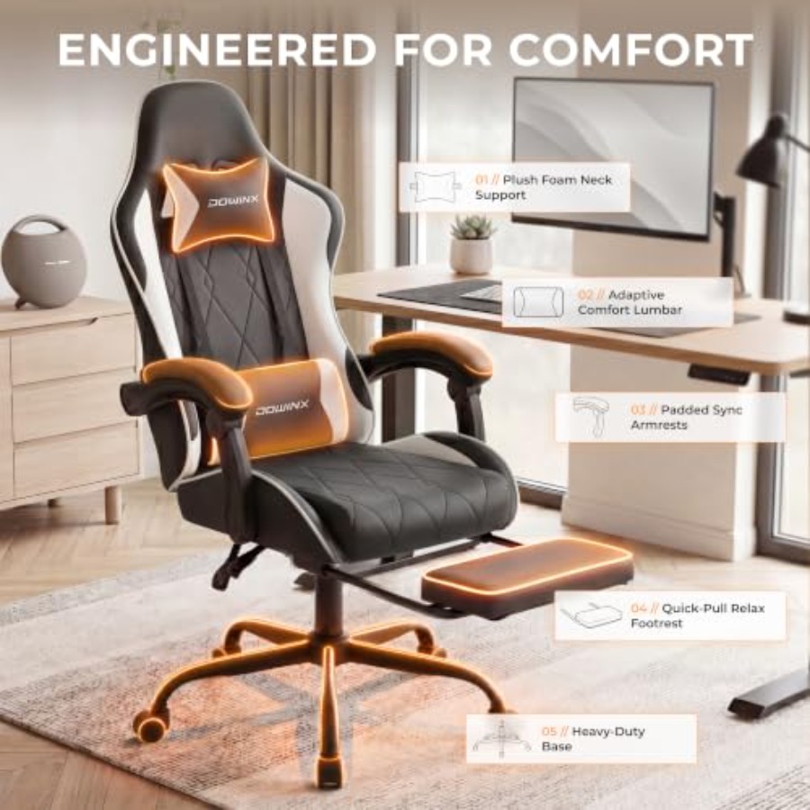 Kursi Gaming dengan Sandaran K - Home Office Chair ulasan dan harga