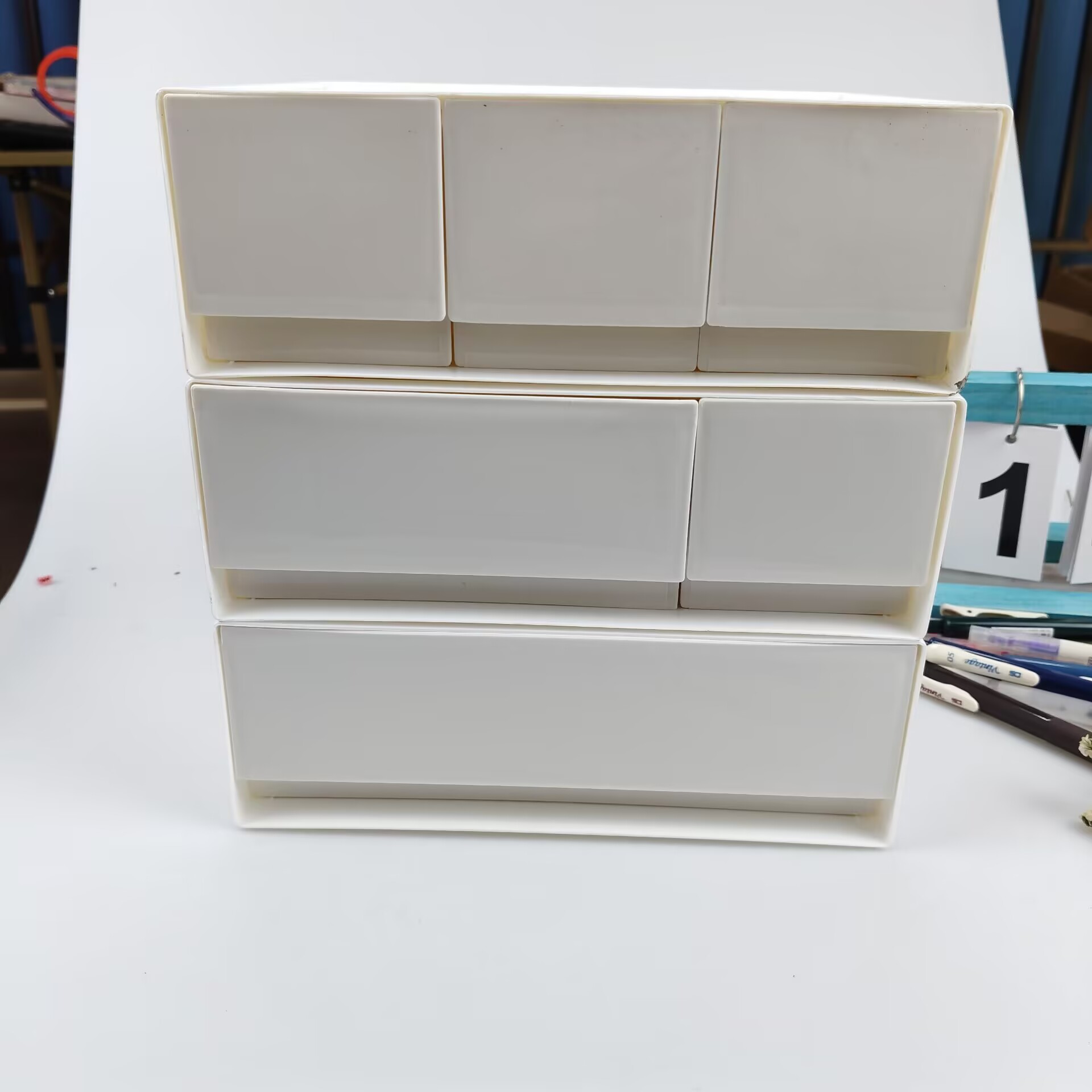 Kotak Penyimpanan Desktop, Lac - Home Office Furniture Sets ulasan dan harga