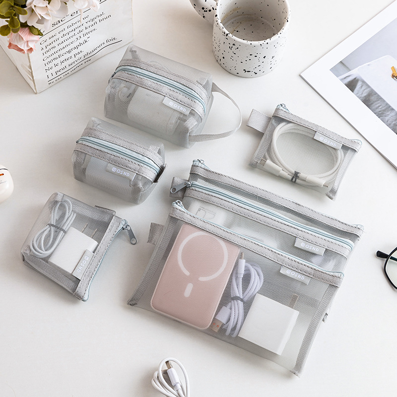 Tas Organizer Jaring Abu-abu – - Home Office Furniture Sets ulasan dan harga