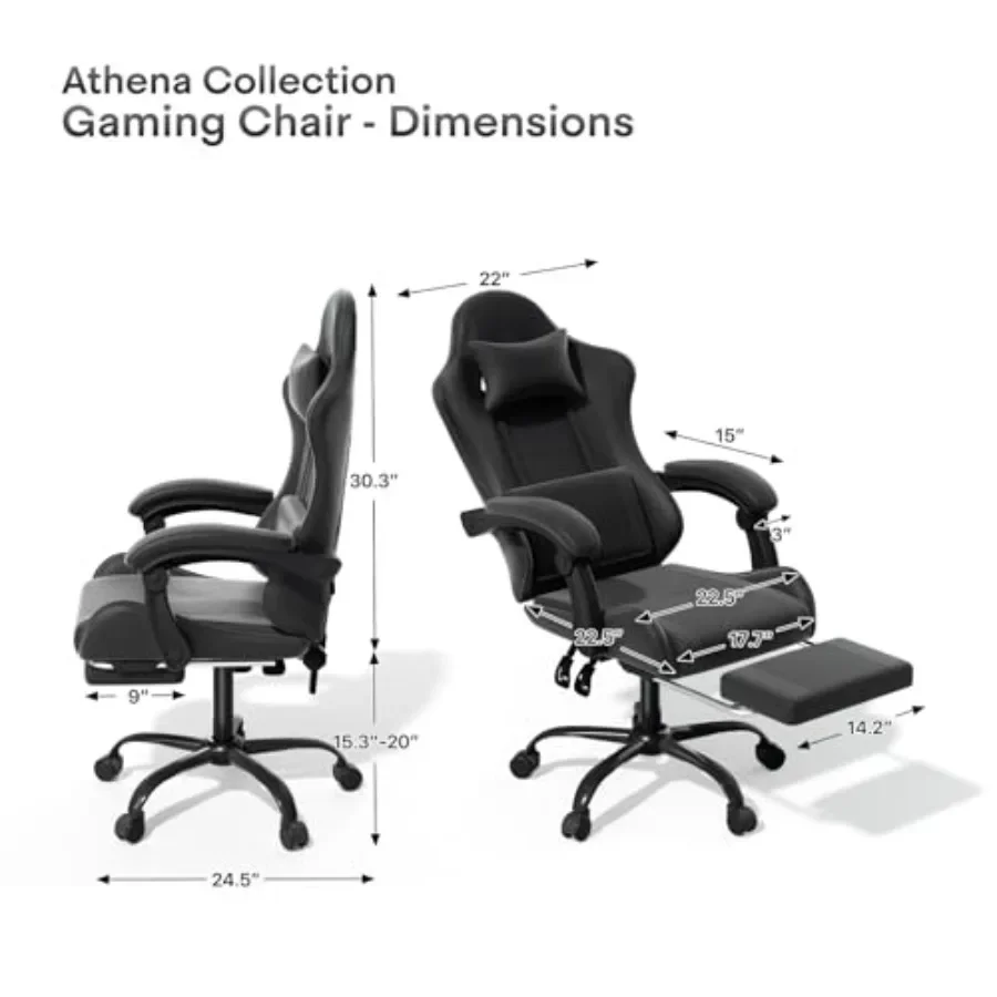 Kursi Gaming Ergonomis dengan  - Home Office Chair ulasan dan harga