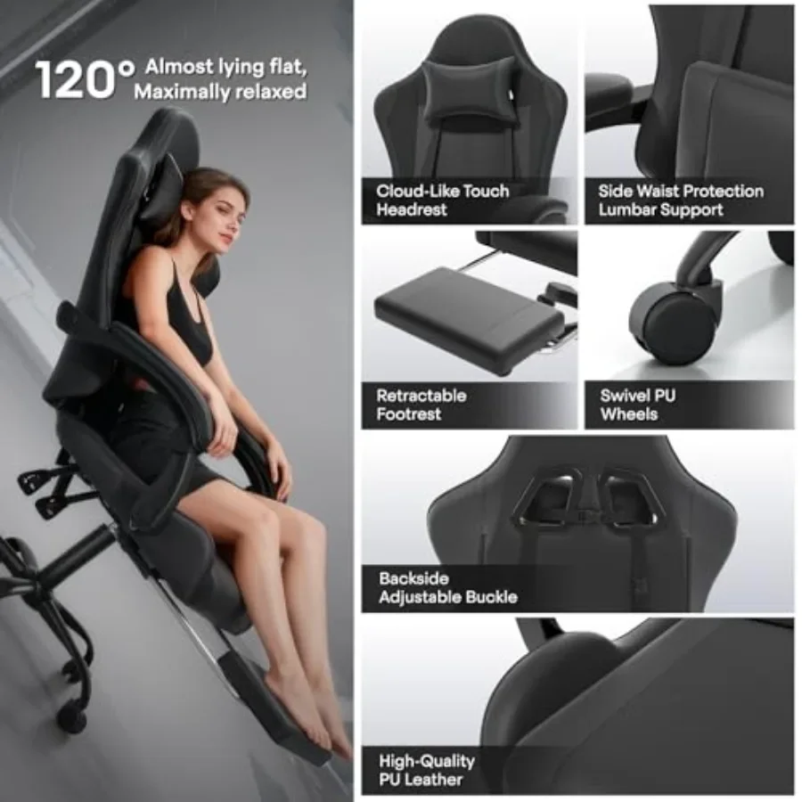 Kursi Gaming Ergonomis dengan  - Home Office Chair ulasan dan harga