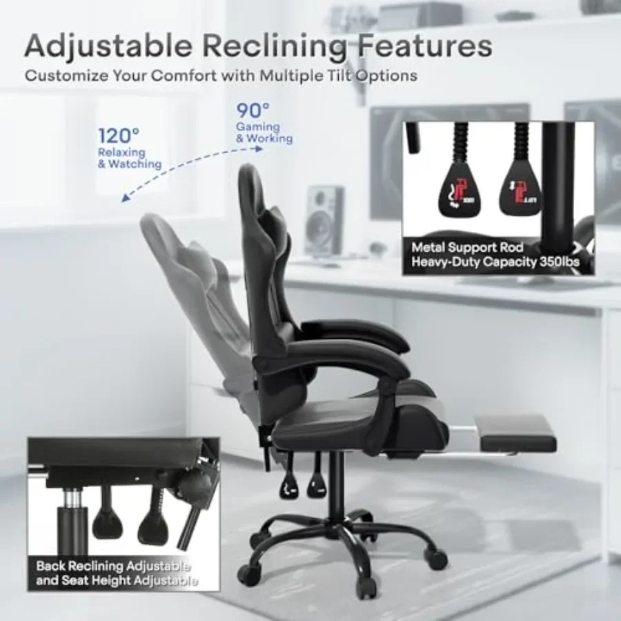 Kursi Gaming Ergonomis dengan  - Home Office Chair ulasan dan harga