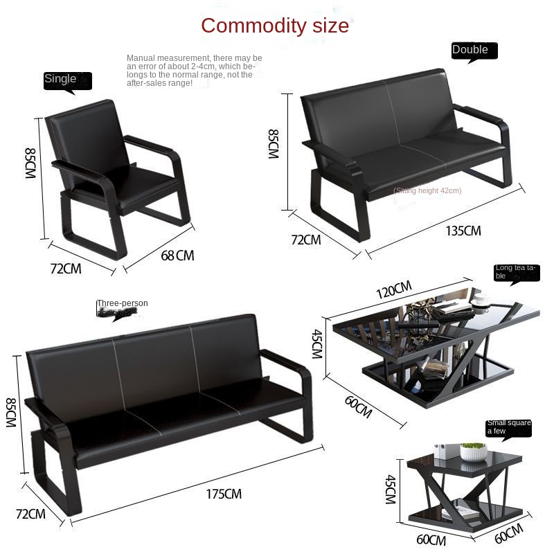 Set Sofa Kantor Modular Modern - Home Office Furniture Sets ulasan dan harga